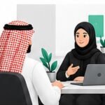 أيقونة المقابلة الشخصية