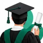 أيقونة التخرج والشهادة الجامعية