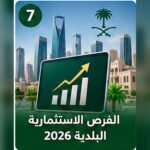 صورة توضيحية للفرص الاستثمارية البلدية في السعودية