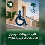 صورة توضيحية لتسهيلات الوصول للخدمات الحكومية